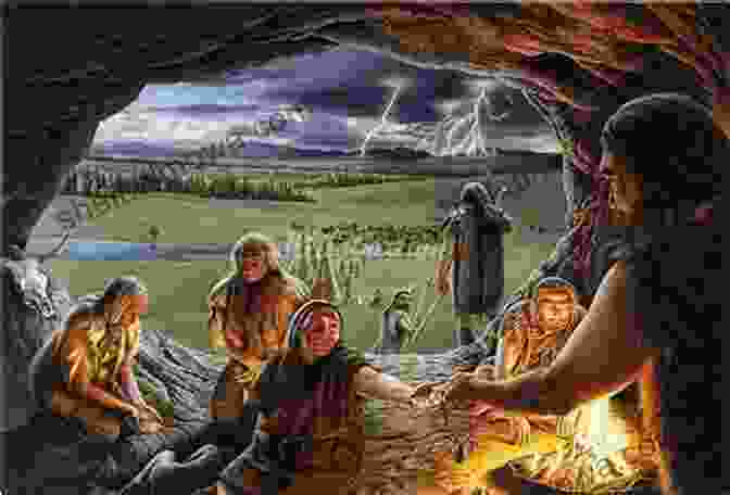 A Group Of Prehistoric Humans Gathered Around A Fire, Sharing Food And Warmth Could You Survive The Ice Age?: An Interactive Prehistoric Adventure (You Choose: Prehistoric Survival)