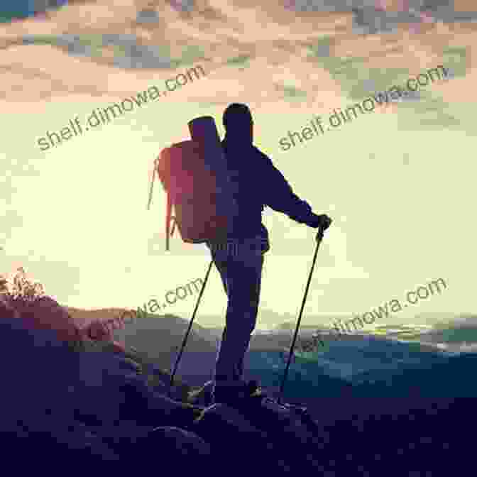 A Hiker With A Backpack Stands On A Rocky Overlook, Admiring The Panoramic View Of A Vast Forest And Distant Mountains. Hiking Ohio (America S Best Day Hiking)