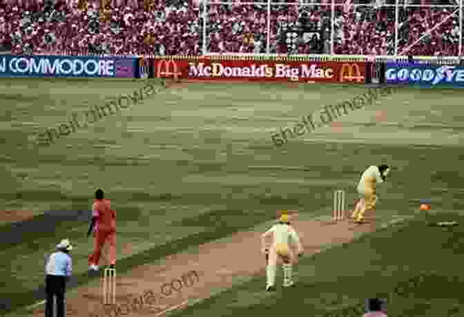 A Photograph Of A World Series Cricket Match, Showcasing The High Energy And Competitive Nature Of The League. The Cricket War: The Story Of Kerry Packer S World Cricket