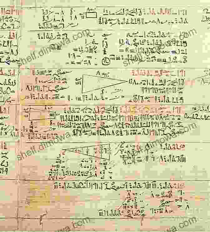 Ancient Egyptian Papyrus With Algebraic Calculations Taming The Unknown: A History Of Algebra From Antiquity To The Early Twentieth Century