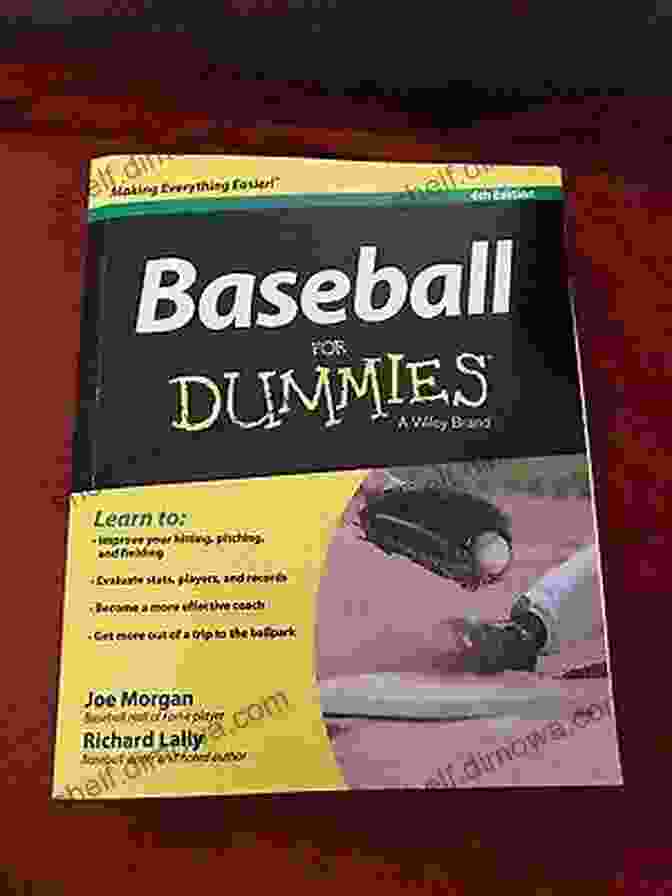 Baseball For Dummies Book Cover By Joe Morgan Baseball For Dummies Joe Morgan