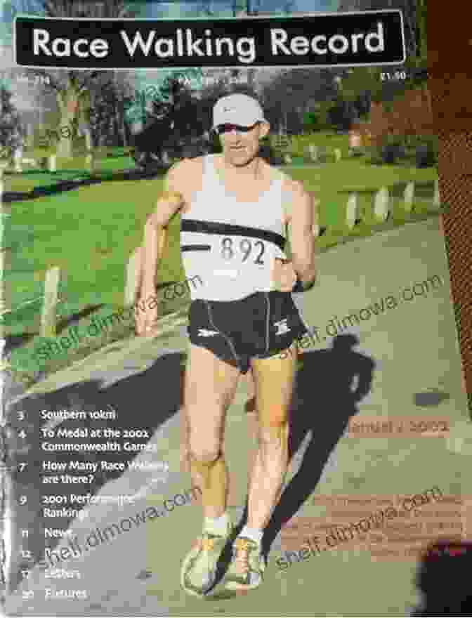 Historical Record Book Featuring Race Walking Achievements Race Walking Record January 2024