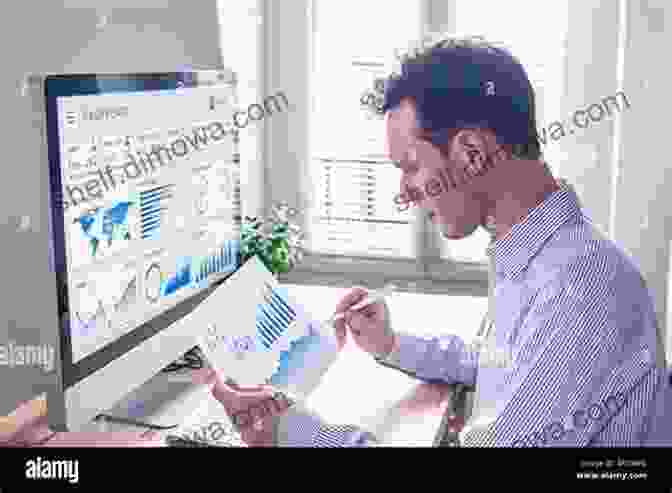 Image Depicting A Person Analyzing Paid Advertising Data On A Computer Screen Branding For Bloggers: Tips To Grow Your Online Audience And Maximize Your Income