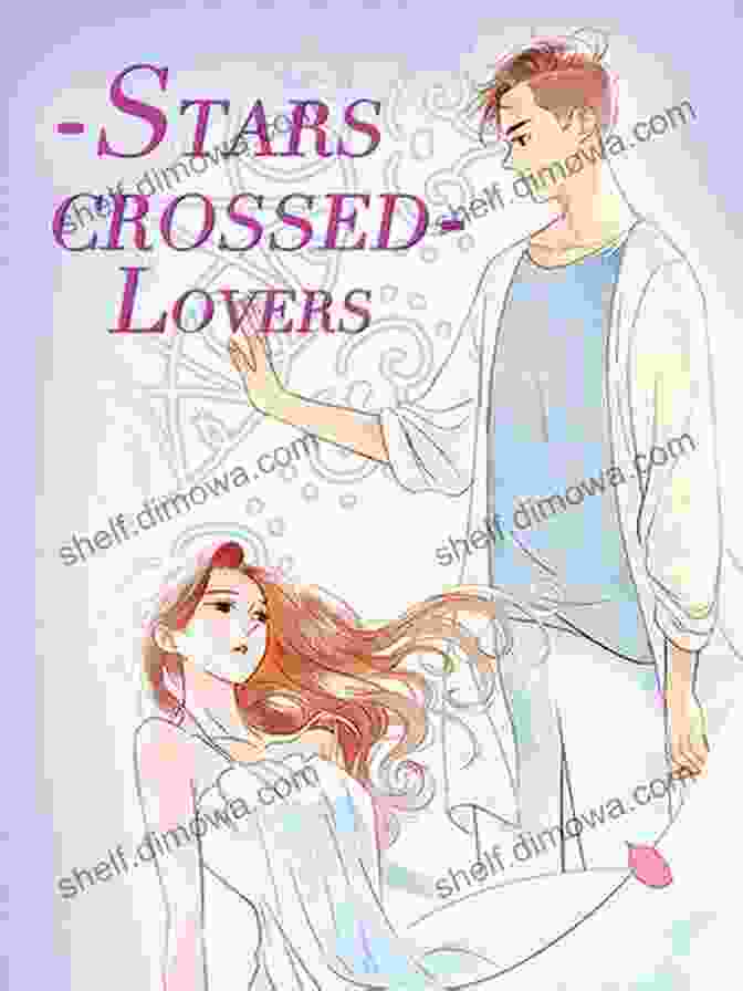 The Star Crossed Lovers Book Cover Featuring A Human And An Alien Embracing Future Adventures: Eight Complete Adventure Science Fiction Novels