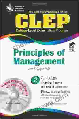 CLEP Principles Of Management W/ CD ROM (CLEP Test Preparation)